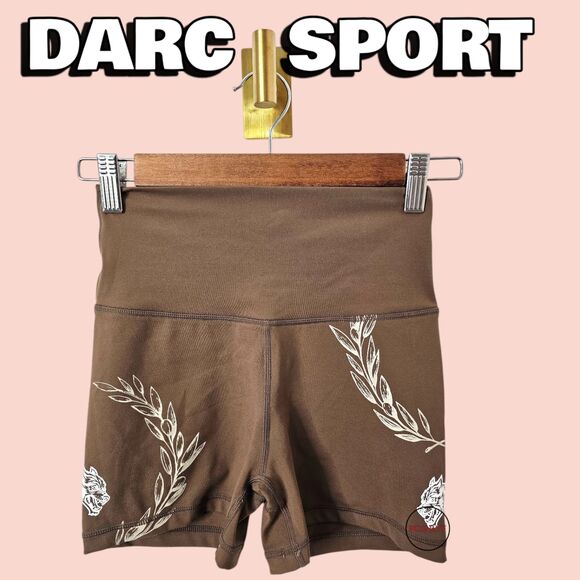 Darc Sport Scrunch Shorts Olive Small - Picture 2 of 7